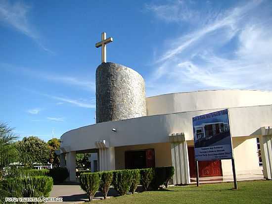 CAMPO VERDE-MT-MATRIZ DE N.SRA.DE FTIMA-FOTO:VICENTE A. QUEIROZ - CAMPO VERDE - MT