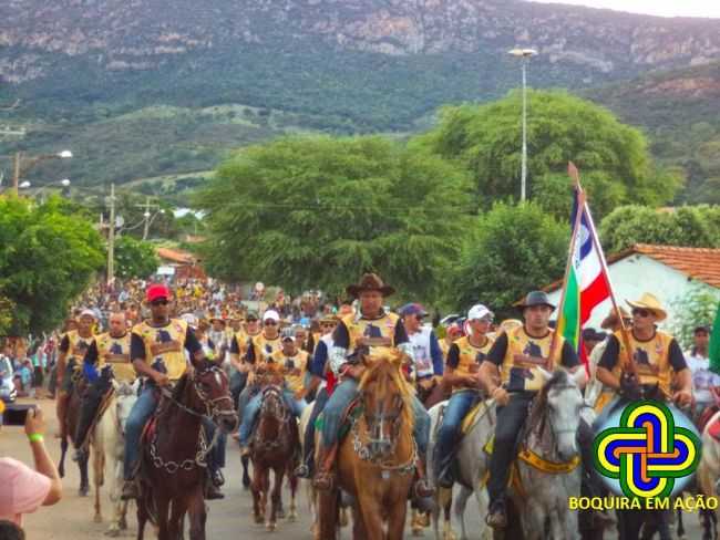 CAVALGADA TRADICIONAL ANIVERSARIO DE BOQUIRA., POR ERALDO RODRIGUES CARDOSO - BOQUIRA - BA