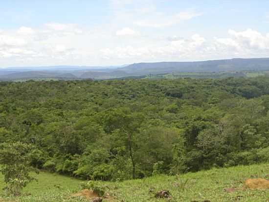 VISTA DA REGIO DA CHAPADA DOS GUIMARAES-MT-FOTO:ELIZEUALMEIDAFESA - CHAPADA DOS GUIMARES - MT