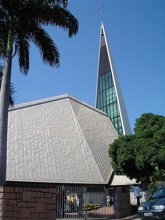 CUIAB-MT-IGREJA DE N.SRA.DE GUADALUPE-FOTO:LEANDRO A LLUCIANO - CUIAB - MT