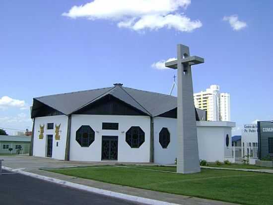 IGREJA SANTA RITA DE CSSIA NO BAIRRO JARDIM DAS AMRICAS EM CUIAB-FOTO:EDUARDO GOMES DE ANDRADE - CUIAB - MT