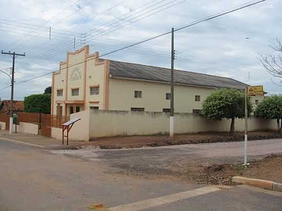 IGREJA DA ASSEMBLIA DE DEUS EM FIGUEIRPOLIS DOESTE-FOTO:ADILSON BO - FIGUEIRPOLIS D'OESTE - MT