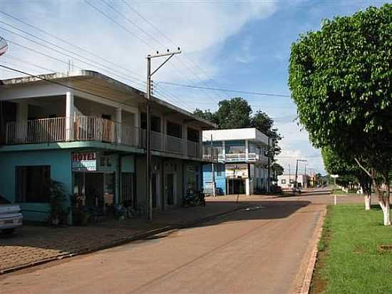 AVENIDA PRINCIPAL-FOTO:CAFEICULTURA - GACHA DO NORTE - MT