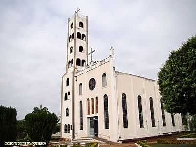 IGREJA MATRIZ N.S.DA 
APARECIDA FOTO VICENTE A. QUEIROZ - INDIAVA - MT