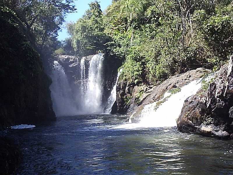 JUARA-MT-CACHOEIRA DO RIO MATRINCH-FOTO:JUARANET - JUARA - MT