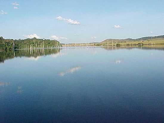 LAGO DA USINA EM JUNA-MT-FOTO:ELIZEUALMEIDAFESA - JUNA - MT