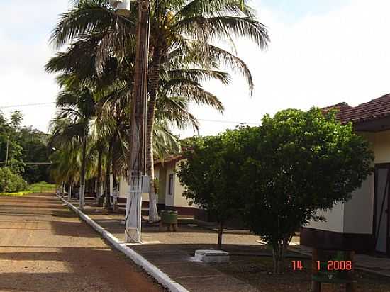 RUA DA VILA DE JUNA-MT-FOTO:ELIZEUALMEIDAFESA - JUNA - MT