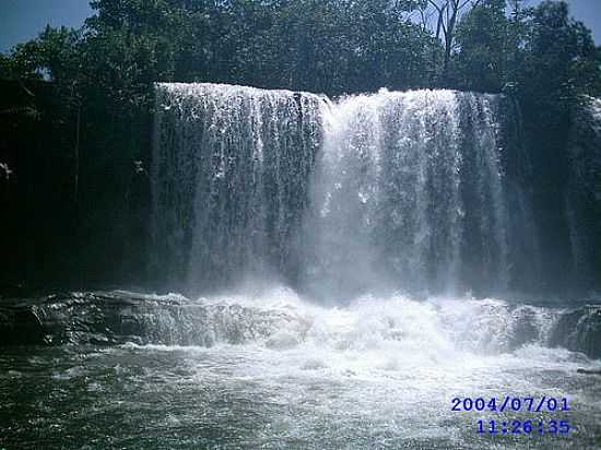 CACHOEIRA DO PRATA EM JUSCIMEIRA-FOTO:VITAOHUGAO - JUSCIMEIRA - MT