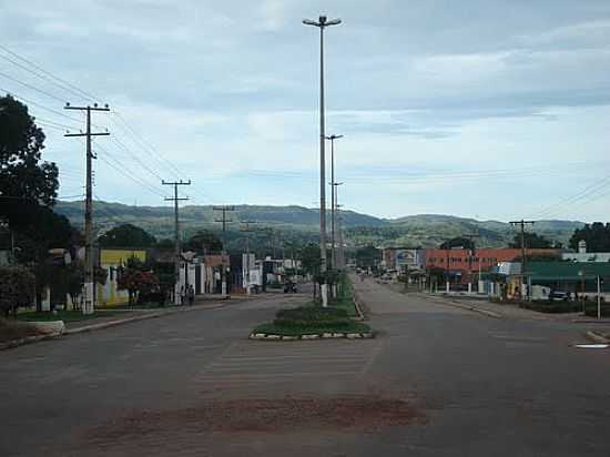 ENTRADA DA CIDADE DE NOBRES-MT-FOTO:DEVALNIR  - NOBRES - MT