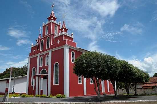 IGREJA SO BENEDITO NO BAIRRO JOAQUIM DA SILVA EM NORTELNDIA-FOTO:EDUARDO GOMES DE ANDRADE - NORTELNDIA - MT