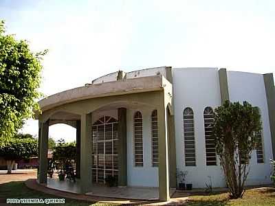 IGREJA MATRIZ N.S.DO
CARMO FOTO VICENTE A. QUEIROZ - NOVA LACERDA - MT