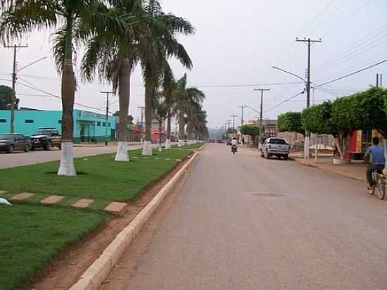 AVENIDA MATO GROSSO-FOTO:VALDAIR - NOVA MONTE VERDE - MT