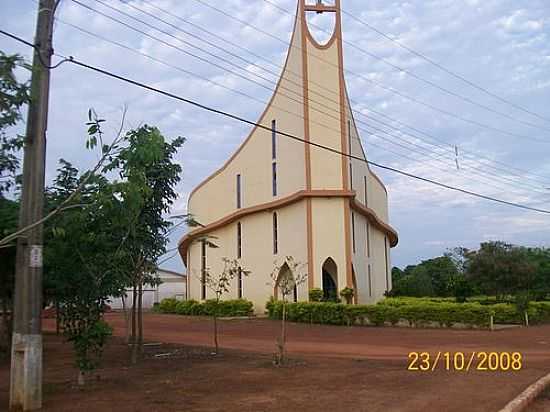 IGREJA DE NOVA MONTE VERDE-FOTO:PAULO NORONHA - NOVA MONTE VERDE - MT