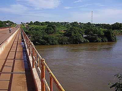 PONTE SOBRE O RIO DAS MORTES-FOTO:KLEIBER  - NOVA XAVANTINA - MT