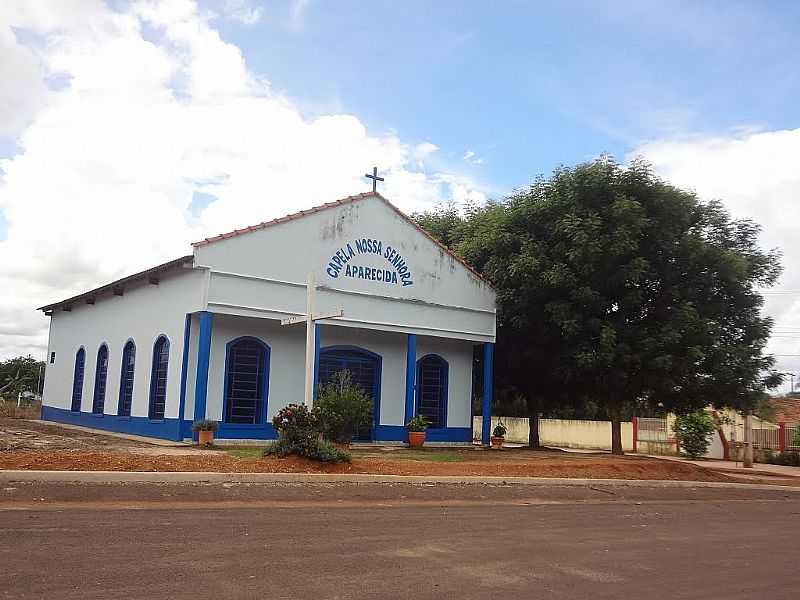 NOVA XAVANTINA-MT-CAPELA DE N.SRA.APARECIDA-FOTO:EDINISIO GONALVES PEREIRA VIEIRA - NOVA XAVANTINA - MT