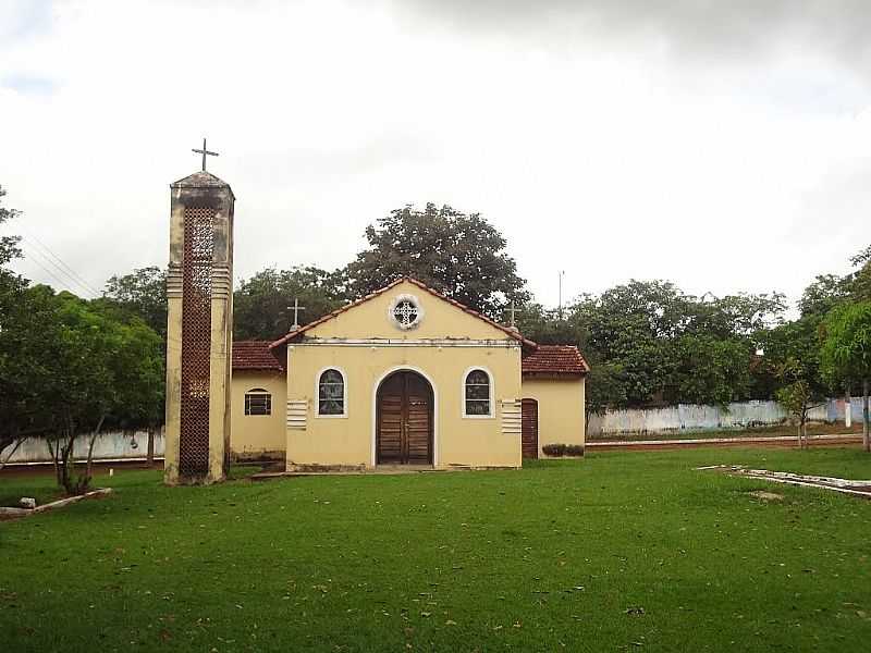 NOVA XAVANTINA-MT-CAPELA DE N.SRA.AUXILIADORA-PATRIMNIO HISTRICO E ARTSTICO ESTADUAL-FOTO:EDINSIO GONALVES PEREIRA VIEIRA - NOVA XAVANTINA - MT