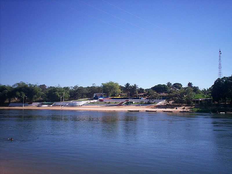 NOVA XAVANTINA-MT-RIO DAS MORTES E A CIDADE-FOTO:JOS EUSTQUIO RIBEIRO - NOVA XAVANTINA - MT