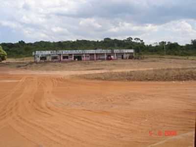 ANTIGO POSTO DE ABASTECIMENTO NA BR 364-FOTO:NEINHO MANGEON : - PADRONAL - MT