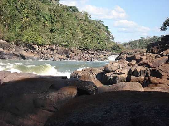 PARANATA-MT-CACHOEIRA SETE QUEDAS NO RIO TELES PIRES-FOTO:JOO HENRIQUE ROSA - PARANATA - MT