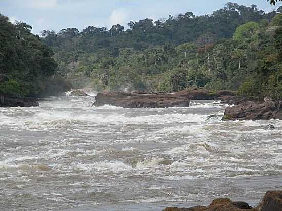 PARANATA-MT-CACHOEIRA SETE QUEDAS NO RIO TELES PIRES-FOTO:MEDH - PARANATA - MT