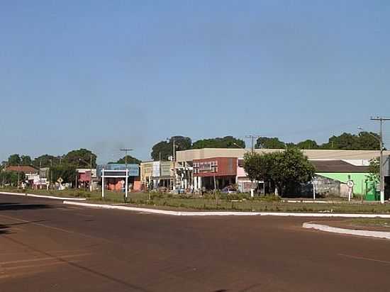 AVENIDA PRINCIPAL-FOTO: RENAN B13 - PORTO ALEGRE DO NORTE - MT