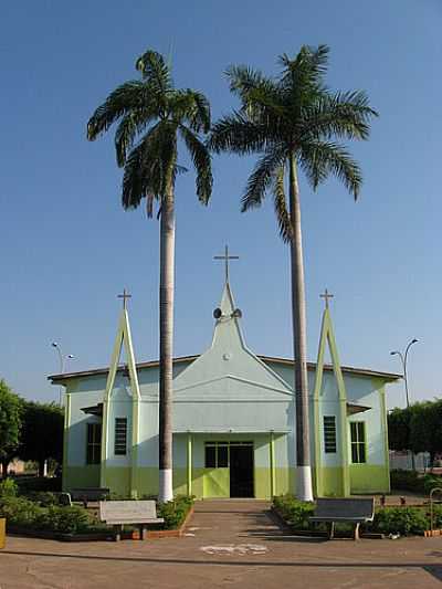 IGREJA MATRIZ-FOTO: JORGE660R - PORTO ESTRELA - MT