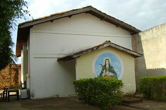 IGREJA SANTA LUZIA NO JARDIM IPANEMA EM RONDONPOLIS-FOTO:EDUARDO GOMES DE ANDRADE - RONDONPOLIS - MT