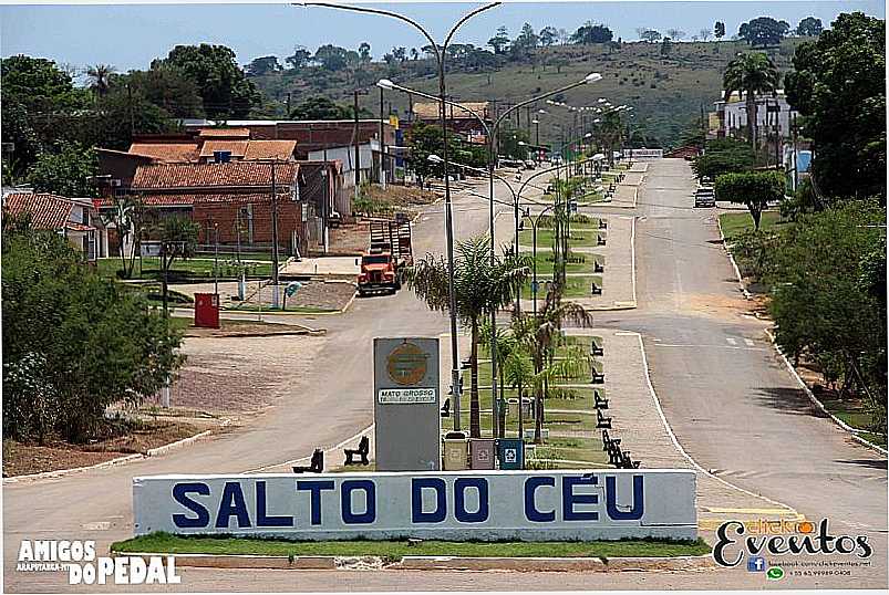 IMAGEM DA CIDADE  DE SALTO DO CU - MT - SALTO DO CU - MT