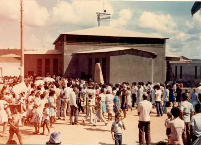 INAUGURAO DA NOVA IGREJA MATRIZ DE SALTO DO CU 29/06/1985, POR JOO MARCOS - SALTO DO CU - MT