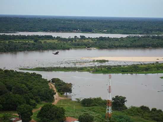 RIO ARAGUAIA EM SANTA TEREZINHA-MT-FOTO:WANDRO BECKMAN - SANTA TEREZINHA - MT