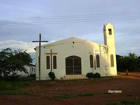 IGREJA NO BIRRO,SO JOS DO PLANALTO-FOTO:LEANDRO A LLUCIANO - SO JOS DO PLANALTO - MT