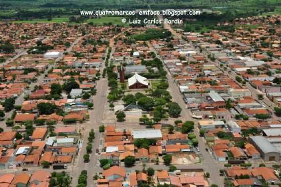 CIDADE, POR EVAIR VICENSSOTTI - SO JOS DOS QUATRO MARCOS - MT