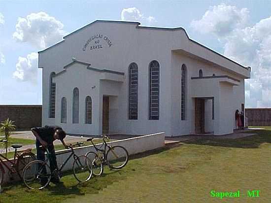 IGREJA DA CONGREGAO CRIST DO BRASIL EM SAPEZAL-FOTO:CONGREGAO CRIST.NET - SAPEZAL - MT