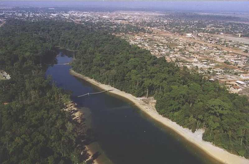 SINOP-MT-VISTA AREA DO PARQUE FLORESTAL E CIDADE-FOTO:CLAYRTON SCHUDIKEN - SINOP - MT