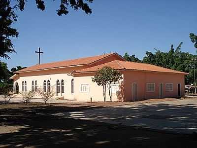 IGREJA MATRIZ-FOTO:ELSON NUNES S.P.  - SONHO AZUL - MT