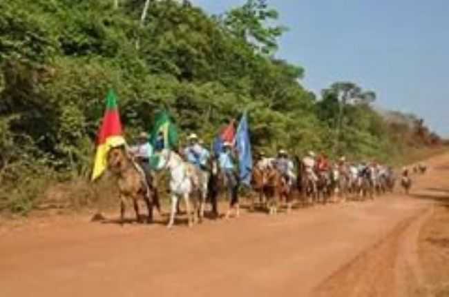 CAVALGADA DOS GACHOS, POR CAMILA - UNIO DO SUL - MT