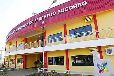 ESCOLA ESTADUAL N.S.DO PERPTUO SOCORRO-FOTO:EVANDROALVES  - VERA - MT