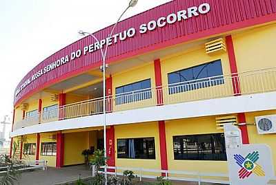 ESCOLA ESTADUAL N.S.DO PERPTUO SOCORRO-FOTO:EVANDROALVES  - VERA - MT