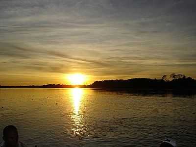 ENTARDECER NO RIO DAS MORTES - NOVO SANTO ANTNIO - MT