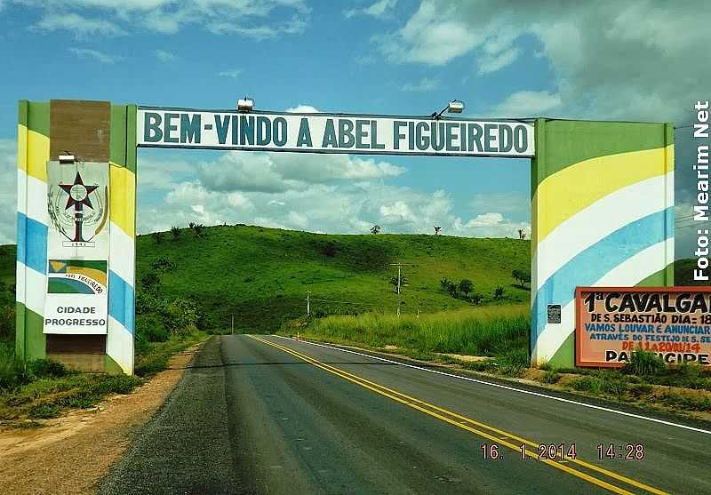 ABEL FIGUEIREDO-PA-PRTICO DE ENTRADA DA CIDADE-FOTO:PORTAL SENTINELA - ABEL FIGUEIREDO - PA