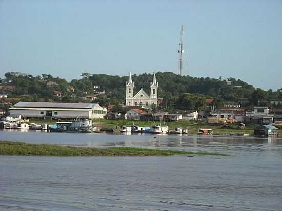 VISTA DO ANCOURADOURO E PARTE DA CIDADE DE ALENQUER-FOTO:SPFC_AM - ALENQUER - PA