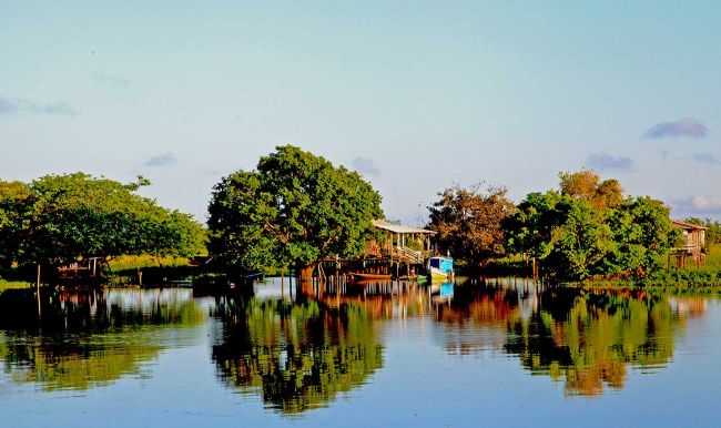 CANAL DO JAR. RIO AMAZONAS., POR CLAUDIO CHENA - ALTER DO CHO - PA