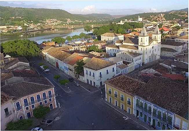 VISTA AEREA 3, POR JOSEVALDO - CACHOEIRA - BA