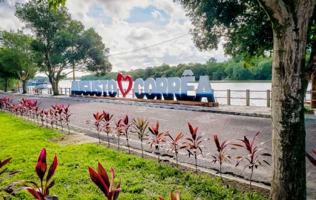 LETREIRO DA CIDADE NA ORLA, POR JOSIEL HUNGRIA - AUGUSTO CORRA - PA