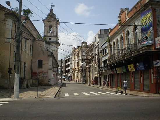 RUA FRUTUOSO GUIMARES EM BELM-PA-FOTO:ODILSON S - BELM - PA