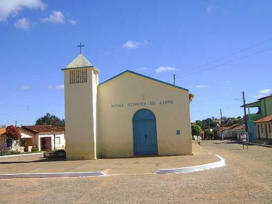 CACUL-BA-IGREJA DE N.SRA.DO CARMO-FOTO:RAFAEL JOS RORATO - CACUL - BA