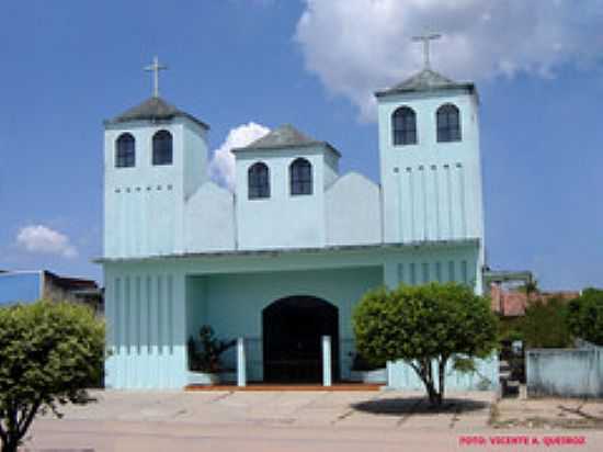 MATRIZ DO SENHOR BOM JESUS-FOTO:VICENTE A. QUEIROZ - BOM JESUS DO TOCANTINS - PA