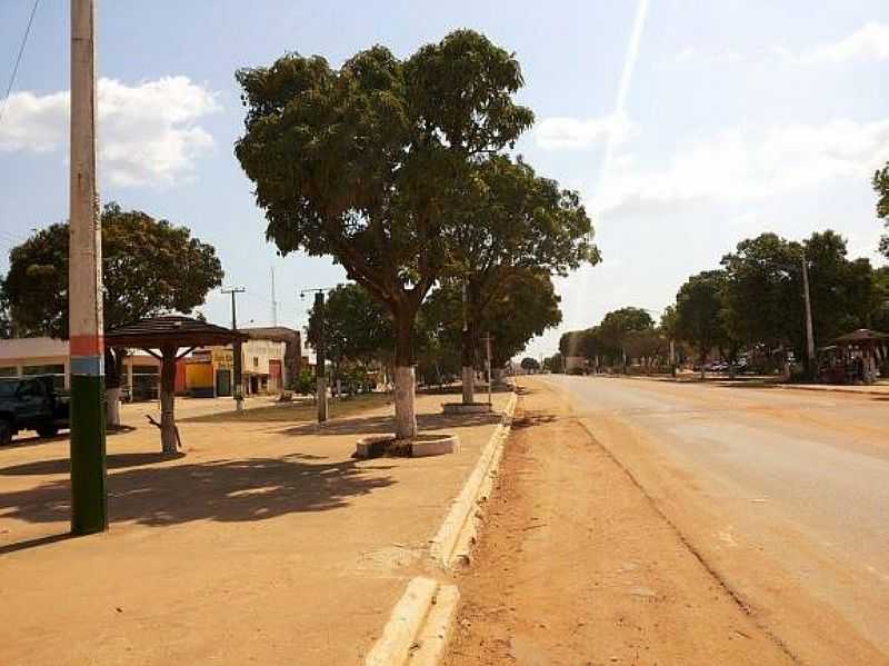 BRASIL NOVO-PA-RUA DA CIDADE-FOTO:JOABE REIS - BRASIL NOVO - PA