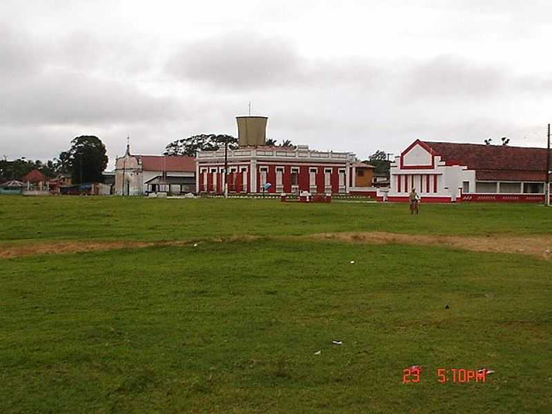 CHAVES-PA-CMARA, PREFEITURA E IGREJA DE SANTO ANTNIO-FOTO:CRISTIANO OLIVEIRA - CHAVES - PA