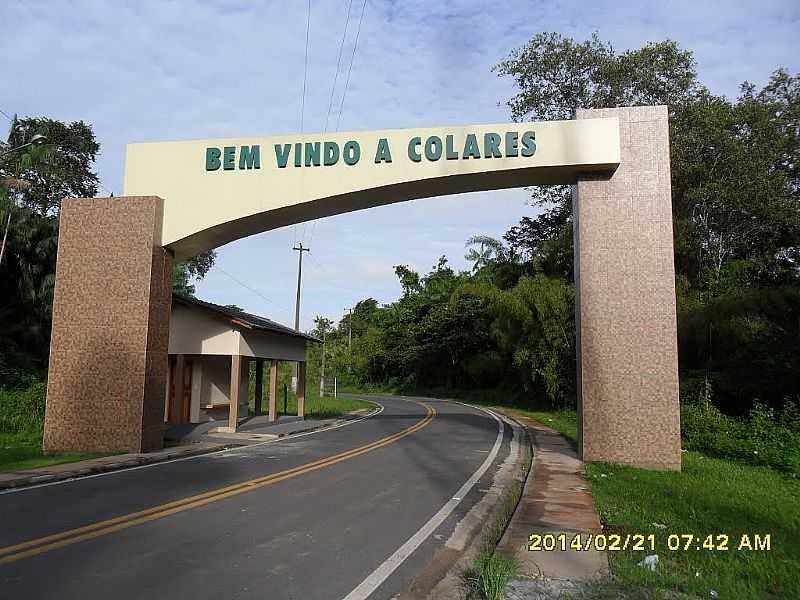 COLARES-PA-PRTICO DE ENTRADA-FOTO:CARLOS FERNANDO MACEDO - COLARES - PA